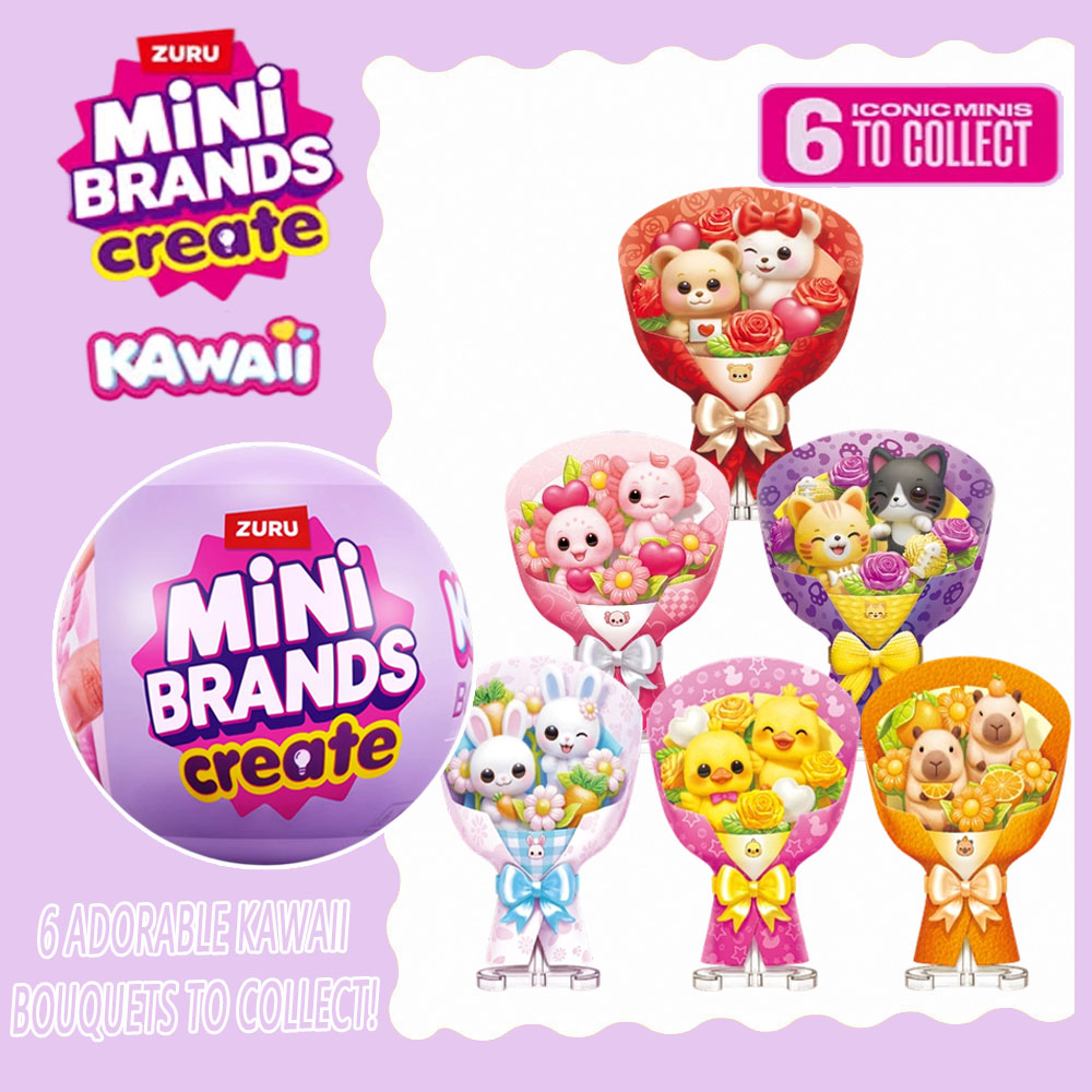 Kids Toys Brand - ZURU Mini Brands Mini Bouquet Kawaii