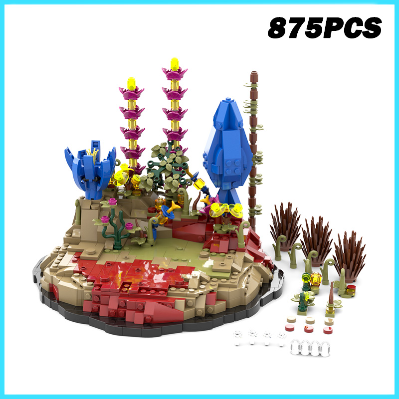 875 PIÈCES NOUVEAU MOC Paysage - Kids Toys Exhibition avis et prix