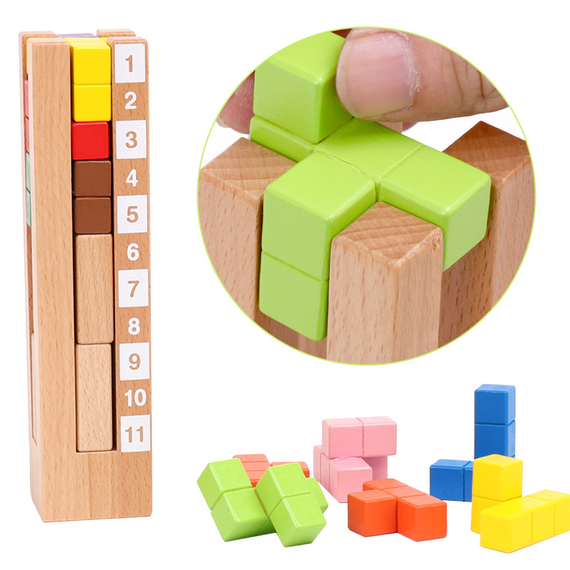 Blocs de construction en bois, - Kids Toys Now avis et prix