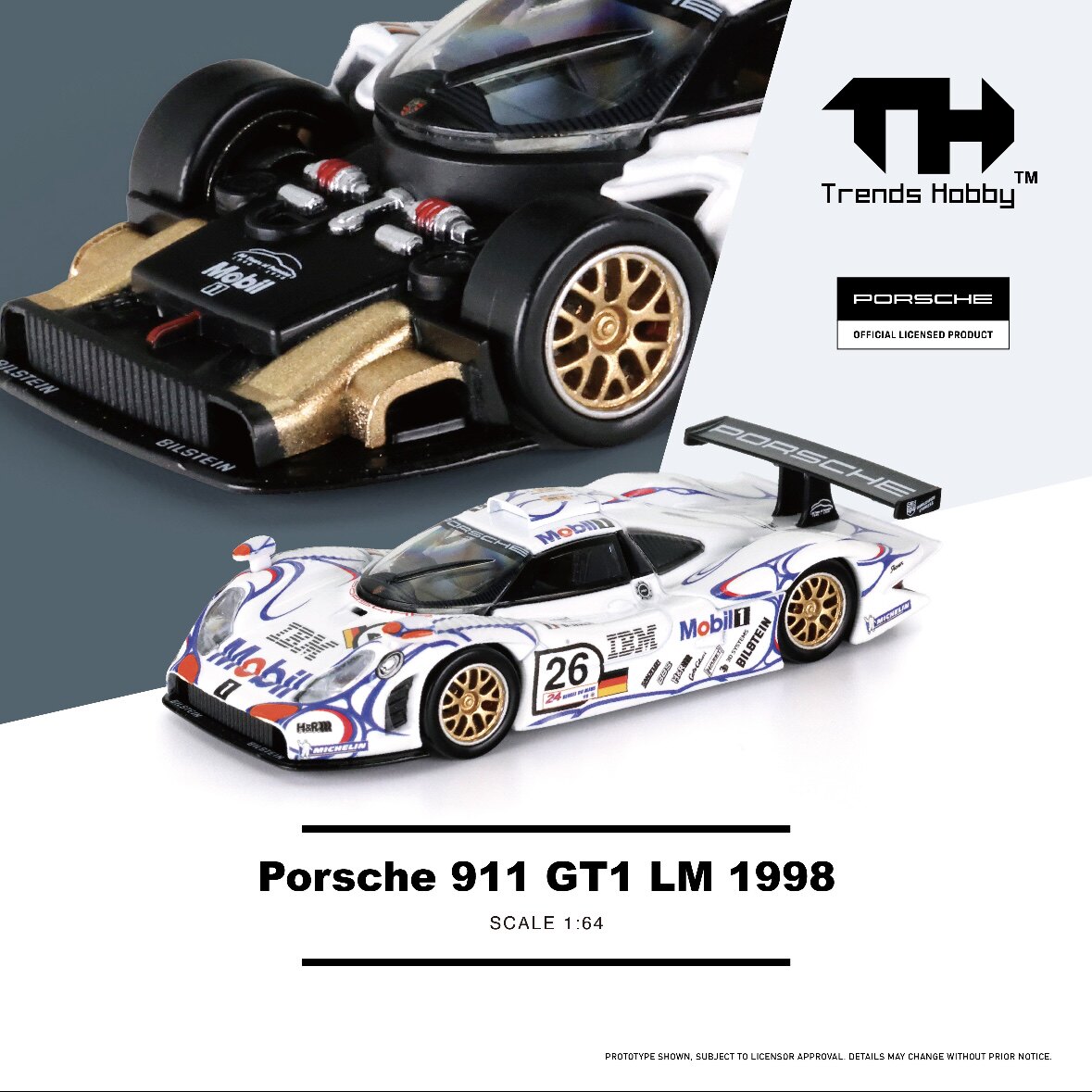 TH 1/64 Porsche 911 GT3 R LeMa - Kids Toys Cars avis et prix