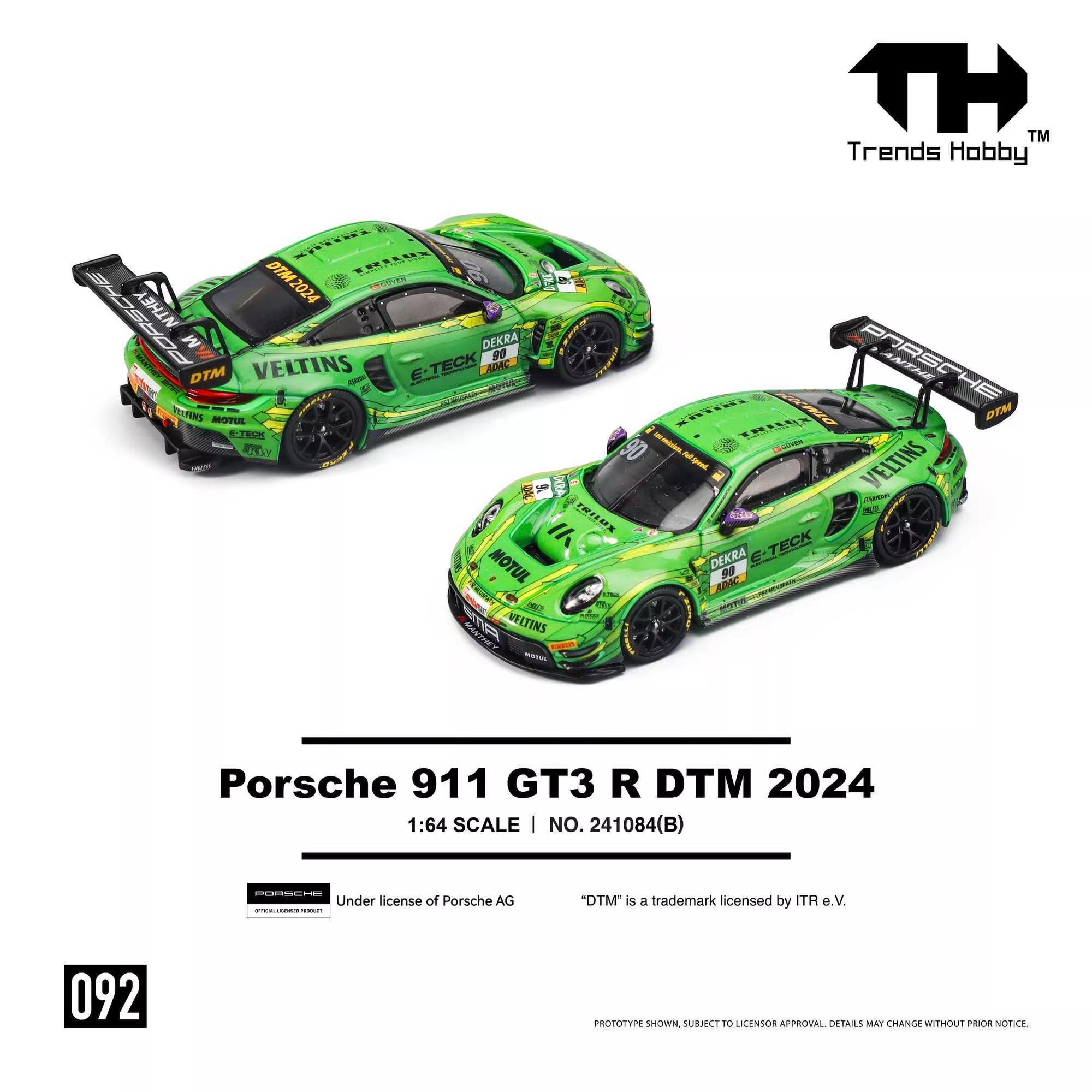 TH 1/64 Porsche 911 GT3 R LeMa - Kids Toys Cars avis et prix